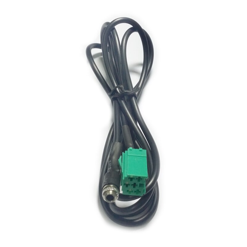Cable auxiliar para coche Mini Adaptador ISO para Renault Updatelist CD hembra 3,5 MM con teclas de eliminación