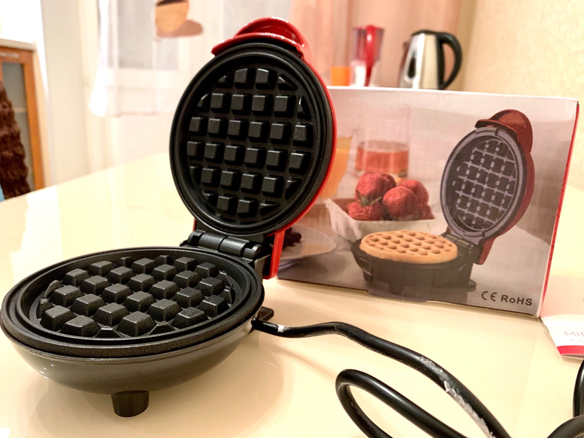 fashionable mini waffle maker machine egg waffle maker machine