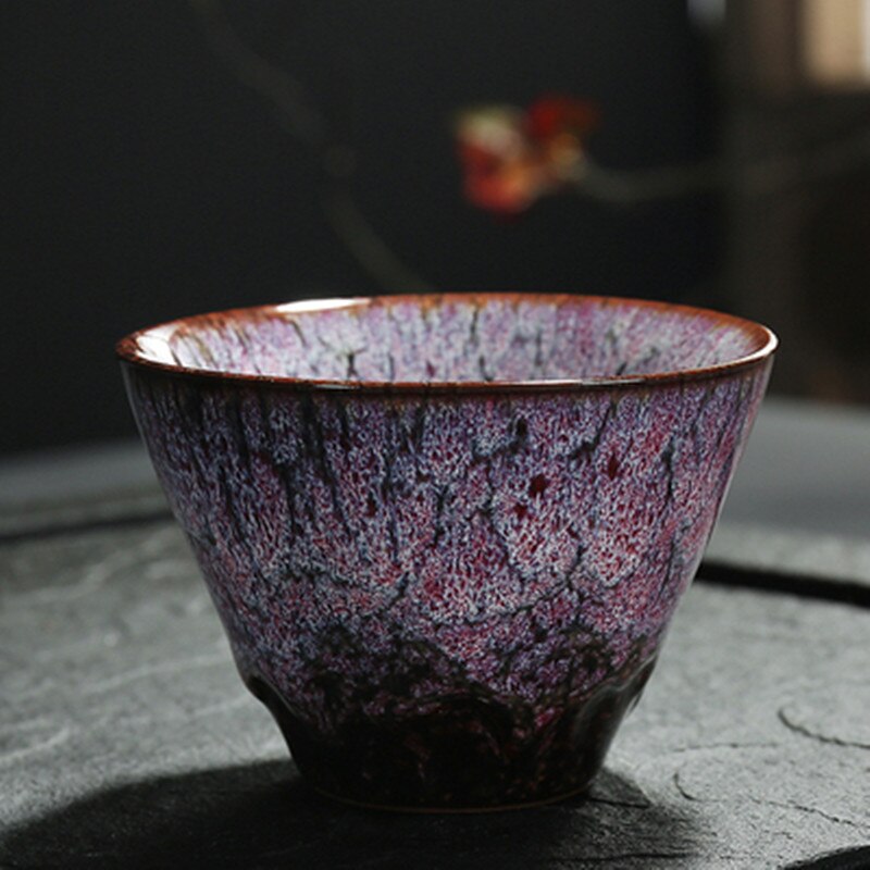 Ceramic 150ml China Tea cup Kiln Change Ceramic Home Tea Cup ceramic cup tea cup 7