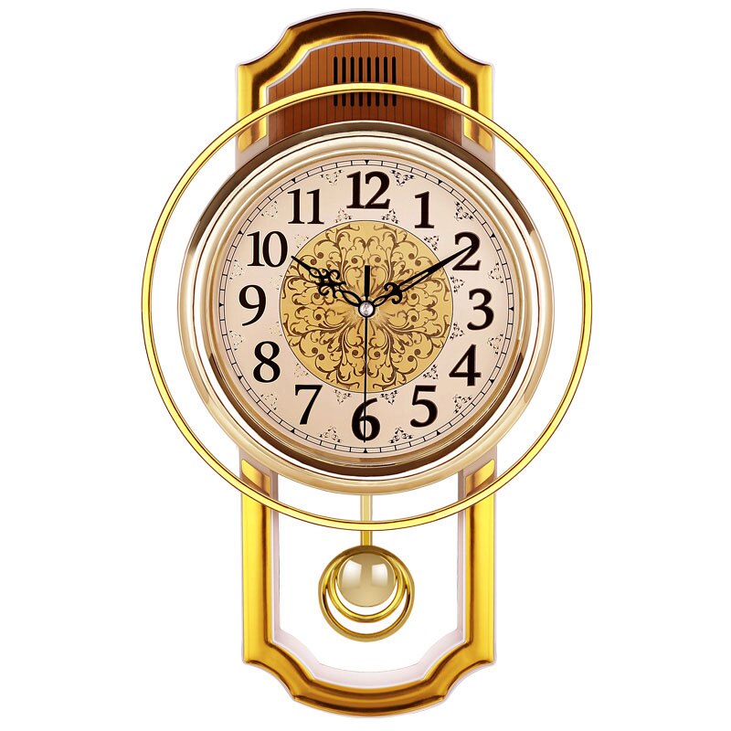 Vintage vægur mute pendul ur shabby chic reloj pared grande ure væg hjem indretning: Stil 3