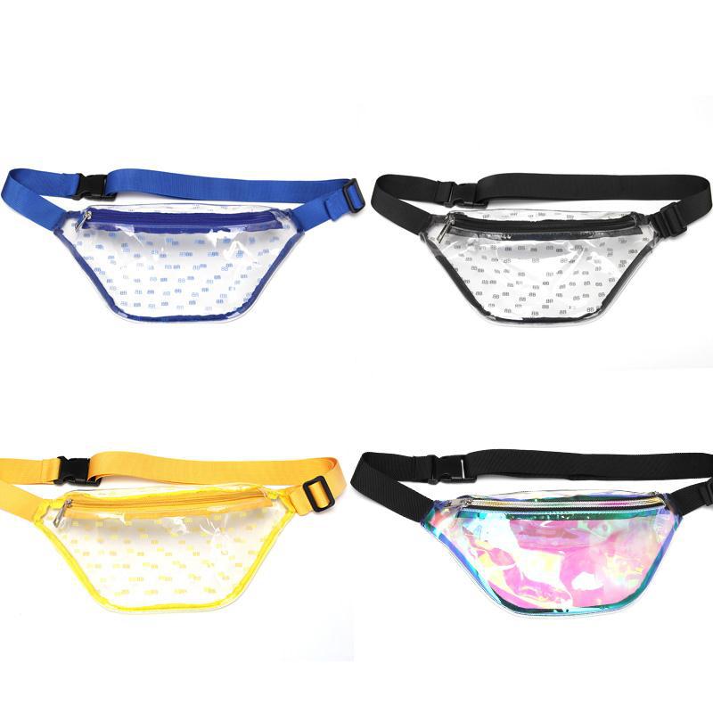 Lxfzq Taille Zakken Sac Banane Femme Vrouwen Transparante Mode Pvc Transparante Fanny Pack Vrouwen Taille Packs Holografische