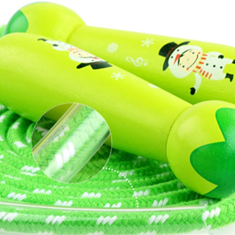 Rope Workout Equipments for Girls Fitness Accessory Child Jump Rope Cute Cartoon Skipping