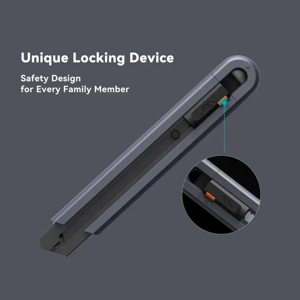 Xiaomi JIMIHOME 2pcs Scissors and Knife Mini Combo Set Adjustable Protective Sheath Precision DIY Safety Utility Tailor's Tools