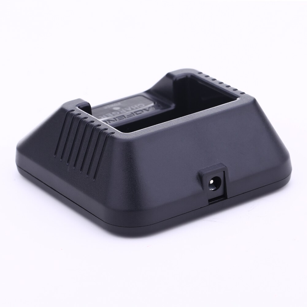 Li-ion Battery Charger Adapter with Charging Indicator PTT Radios Charge Docking Station for BaoFeng UV-5R Series Walkie Talkie