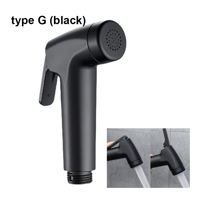 7 arten selbst sauber Handheld Bad Bidet Dusche Kopf Wc Sprayer Wasserhahn Spritzpistole ABS wasser schlauch rohr für waschen wc sitz c: Lavendel