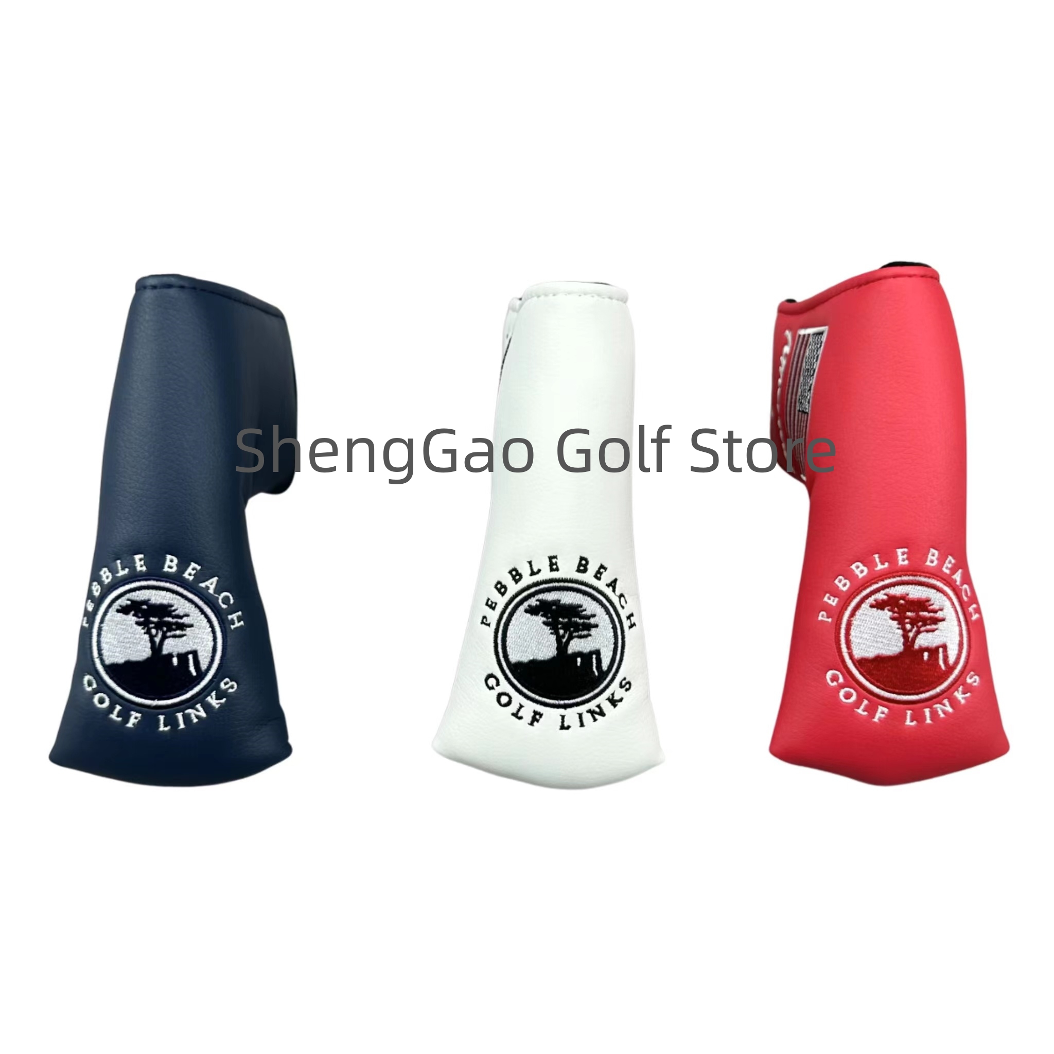 1pc Golf Putter Abdeckung PU Leder Verschluss Kiefer aufbringen Golf Verein Abdeckung Klinge Putter Abdeckung Schutz