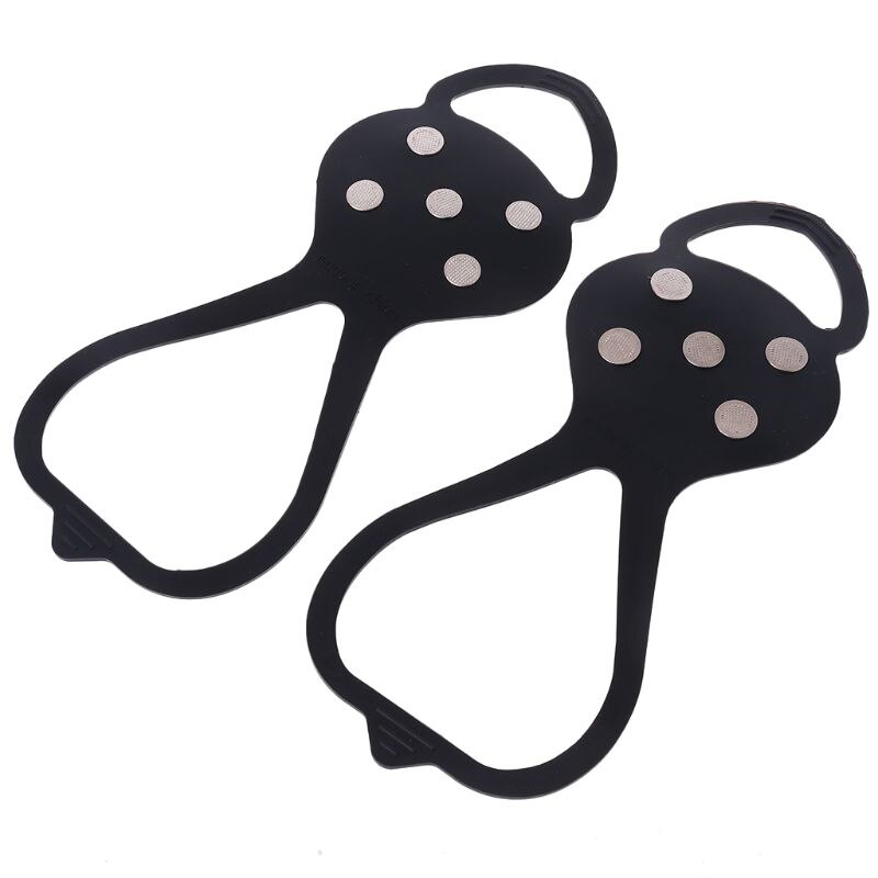 1 par issnøpigger sklisikre pigger sko støvler gripere stegjern gåklosser  lx9f