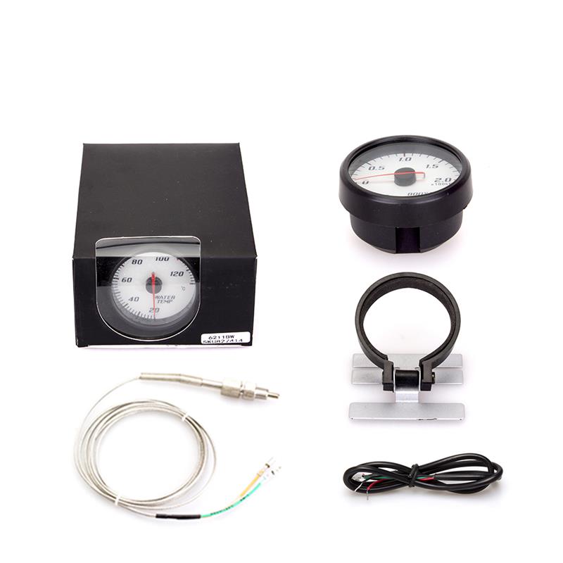 60mm wskaźnik wydechu wew temp wskaźnik wskaźnik temperatury powietrza w samochodzie EGT miernik dla motocykla samochód miernik temperatury spalin