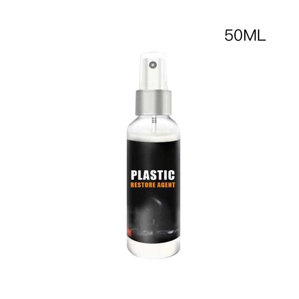 50ml muoviosia pinnoitusaine sisätilojen nahkahuolto puhdistusaine kunnostusaine auton nahan hoito poistaa: 50ml