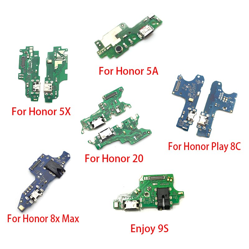Złącze zasilania USB złącze wtykowe Port dokowania Flex Cable dla Huawei Honor 20 5A 5X 10 9X 8X 8 9 30 lite 9S 30s