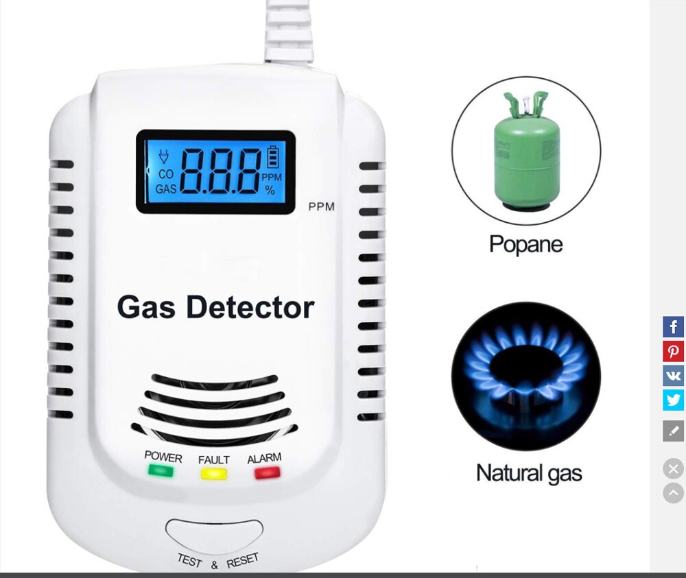 Gas Detectors, Fire Sensors And Alarms, Home Safet... – Vicedeal