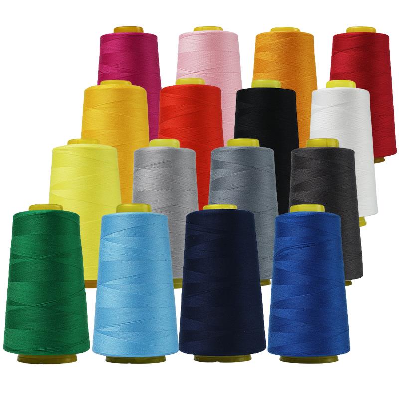 Filo da cucito in poliestere resistente da 3000 metri Fili per macchine da cucire professionali per fa da cucire misura 11 14 non facilmente rotto