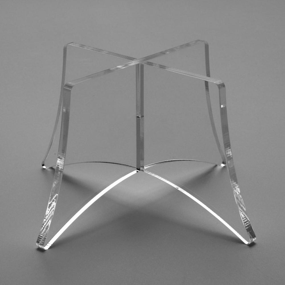 Exquisiter fußball-displayhalter, transparenter, einfach zu montierender acrylballständer