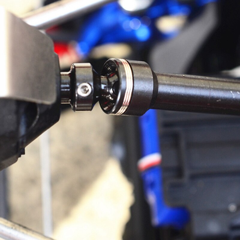 1 pçs endurecer aço mais grosso centro eixo de acionamento traseiro 1/7 1:7 para traxxas ilimitado desert racer udr