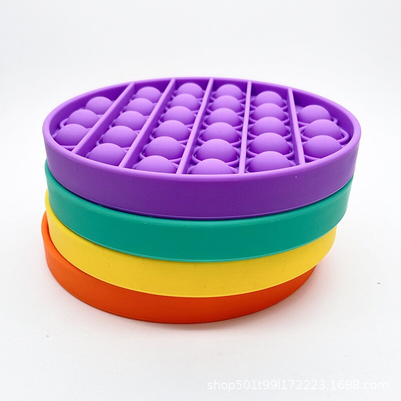 PT01 ~ PT05 PT35 ~ PT38 okrągły kształt naciskać wyskakuje bańka zabawka sensoryczna dla dorosłego dziecka zabawny antystresowy Muzyka pop to denerwować reliever stres