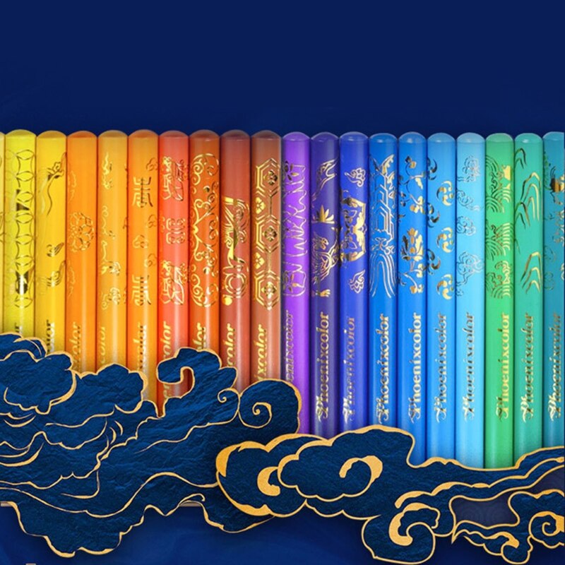 Professionele Olie Gebaseerd Gekleurde Potloden Voor Tekening Schetsen En Kleurboek Voor Thuis Kamer Kantoor School Art Supply