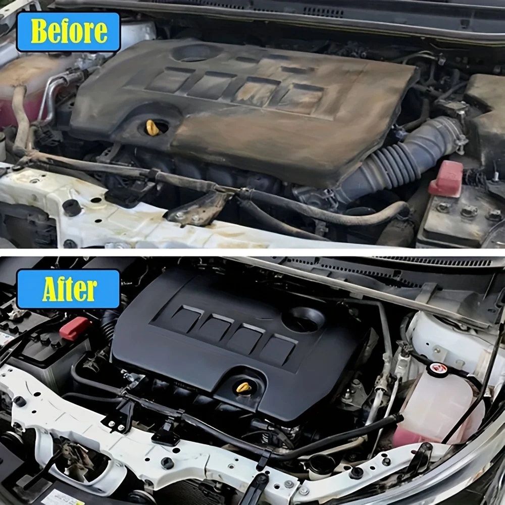 Engine Bay Cleaner Engine Shine Protector Detailer Decontamination Deep Degreasing Compartment Heavy Dust Car Cleaning Tools