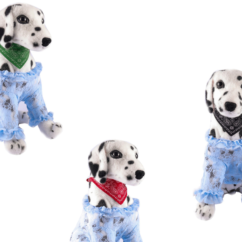 Bufanda ajustable de algodón PU para mascota, pañuelo para cachorro, gato, cuello, toalla para Saliva de perro, accesorios, 1 unidad