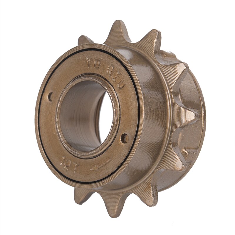 Ett stycke cykel frihjul 12t tänder 18mm 34mm enkelspeed friläge svänghjul kedjehjul cykeltillbehör