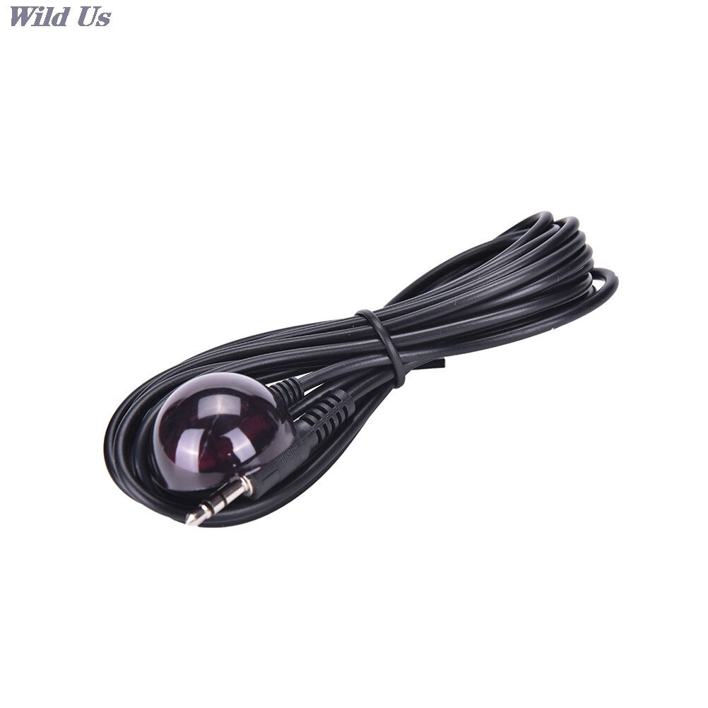 For IR Receiver Emitter Extender Repeater System 3.5mm IR Infrared Remote Control Receiver Extension Cord Cable With LED Light