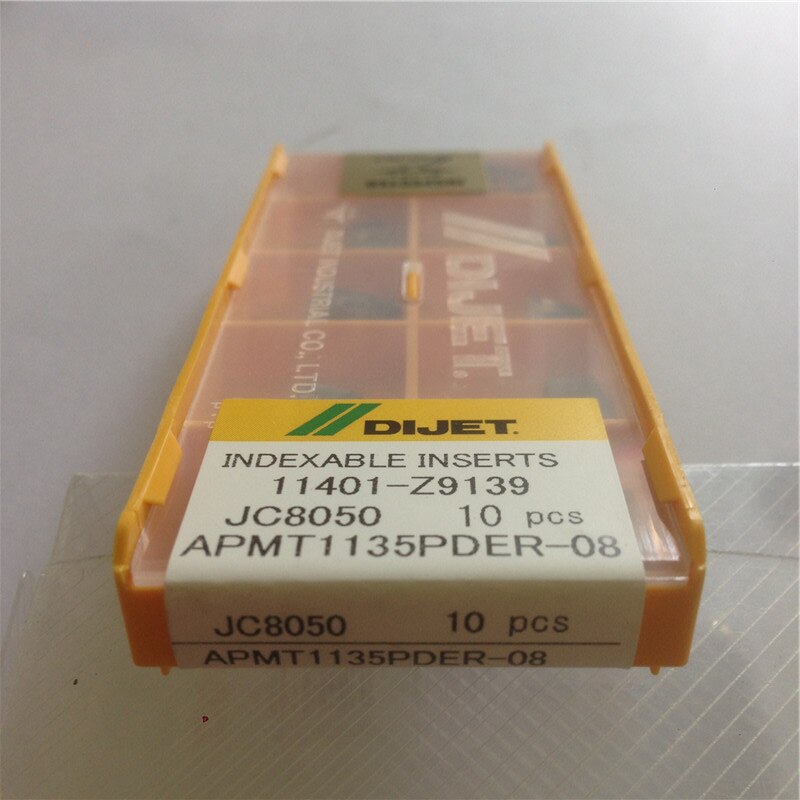 APMT1135PDER JC8050/JC5118 100% DIJET Original carbide insert with the best 10pcs/lot