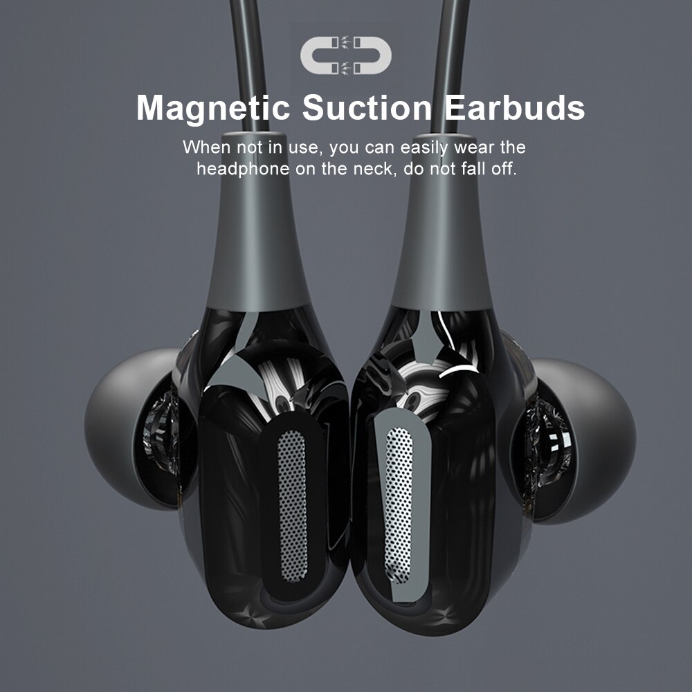 Lenovo XE66 BT5.0 Wireless Headphones 8D Surround Stereo Music Earbuds Magnetic Suction Waterproof Sport Headset with Mic