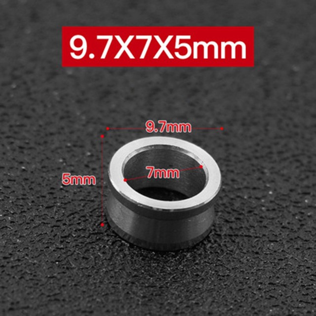 Mässing fiskelina rulle för spinning fiskerulle del reparation smidigt tillbehör hållbart rostfritt stål fisktillbehör pesca: 9.7 x 7 x 5mm sliver