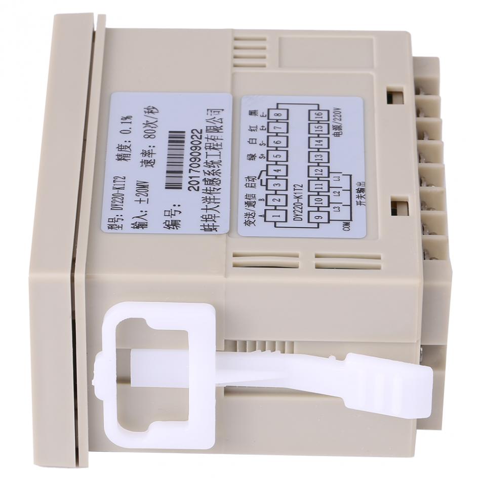 Weighing System Controller 220V High Accuracy Weighing Controller Weight Indicator 6-Digit LED Display