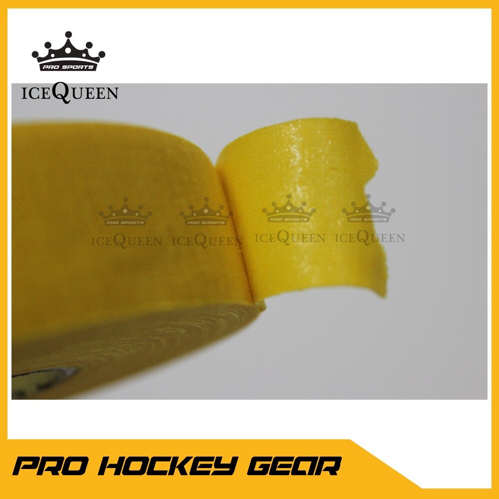 1- rulle pack gulblå vit svart färg i lager-stark självhäftande hockey tyg tejp 25mm 25m - 4 färger för dina alternativ