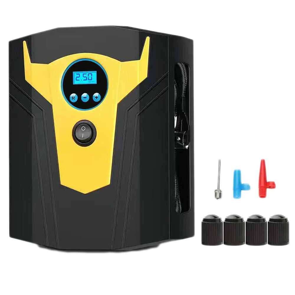 Jourm – compresseur d'air Portable pour voiture, gonfleur de pneus, avec manomètre numérique, 150 Psi, 12V: Digital Style
