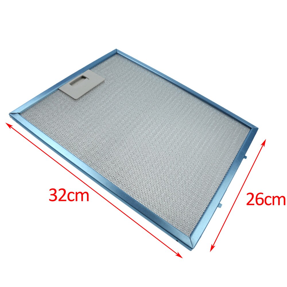 Emhætte mesh filter (metal fedtfilter) erstatning for beko cwb 6731 w,  cwb 6731 b,  adt 62640 b,  adt 62640 g,  adt 62640 g