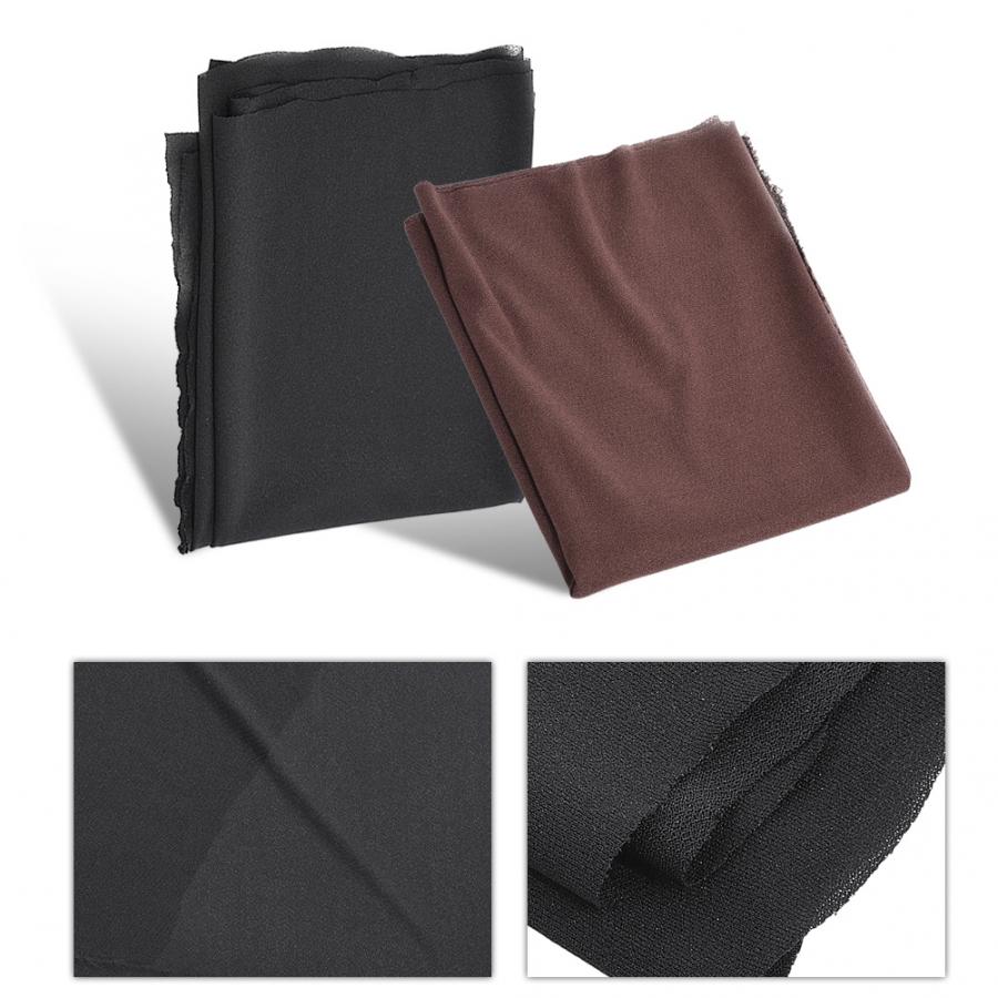 1.7mx0.5m Dustproof Protective Speaker Grill Cloth Stereo Gille Fabric Speaker Mesh Cloth Black Brown