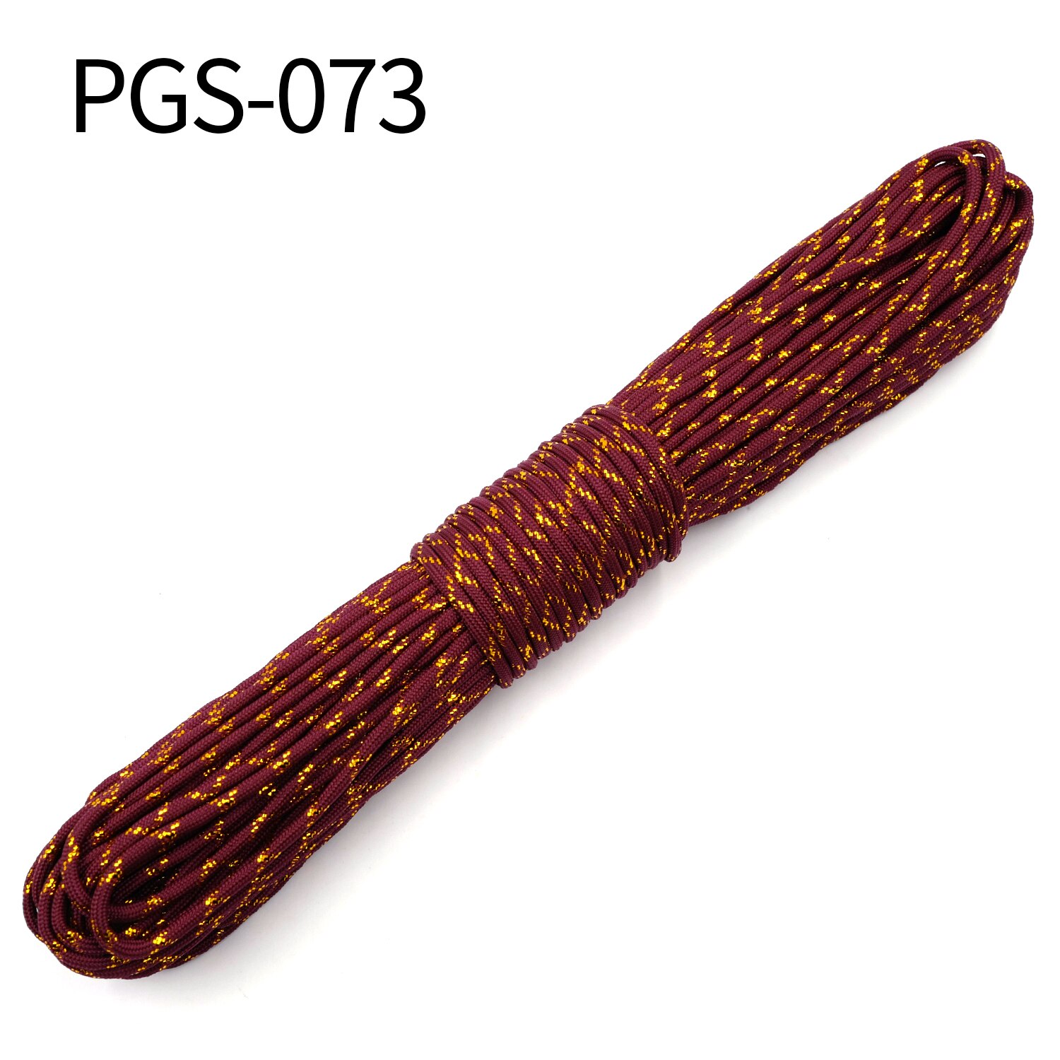 YOUGLE Metallic 550 Paracord Parachute Cord Lanyard with Sparkle Glitter Tracers for Wrap Decoration DIY Crafting: PGS-073