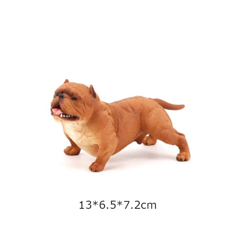 Bully Hond Pop Auto Interieur Ornamenten Grappige Auto Decoratie Dashboard Speelgoed Auto Interieur Accessoires Unisex Auto Decor: Brown-01