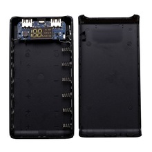 (Geen Batterij) dual USB Output 6x18650 Batterij DIY Power Bank Box Holder Case Voor Mobiele Telefoon Tablet PC