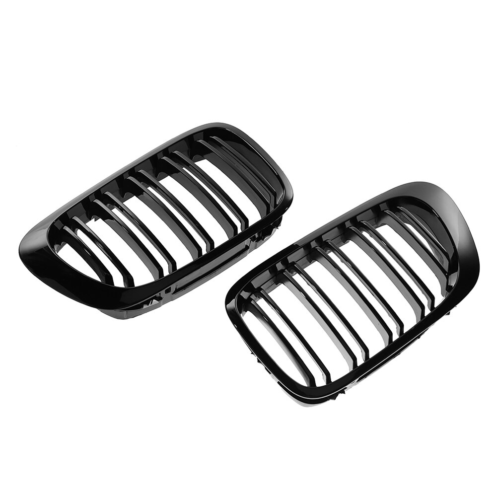 Rejilla delantera de riñón doble para BMW, accesorio de recambio de rejilla delantera para BMW E46 serie 3, 318i, 320i, 325i, 330i, 4 puertas, Años 1998 a 2001