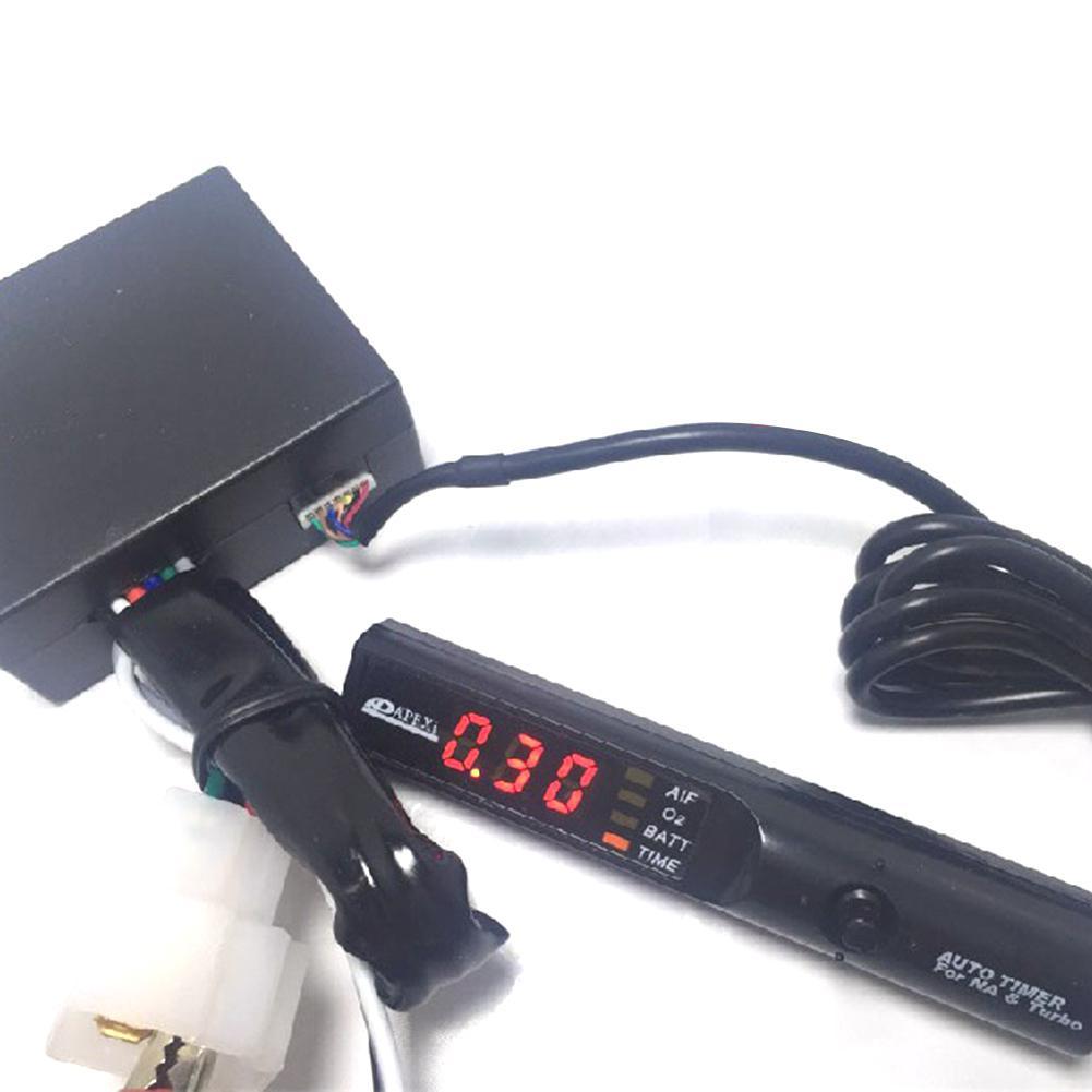 Universal Auto Turbocharger Timer with LED Light for Car Turbo Timer Turbine Protector Power Reloading