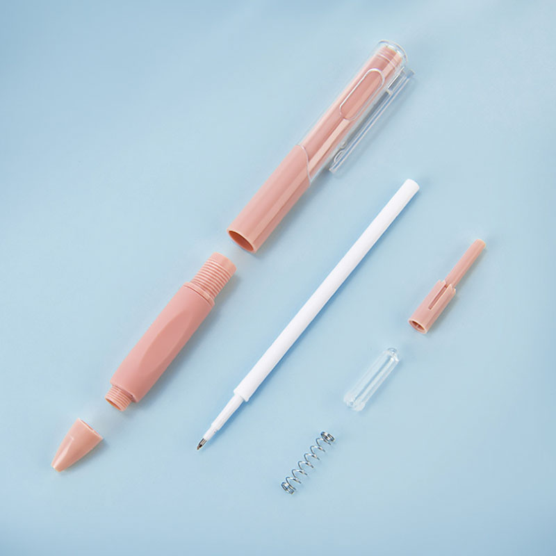 5 pcs gel pen ins smooth press quick-drying 0.5mm black pen ballpoint pens school supplies stationery