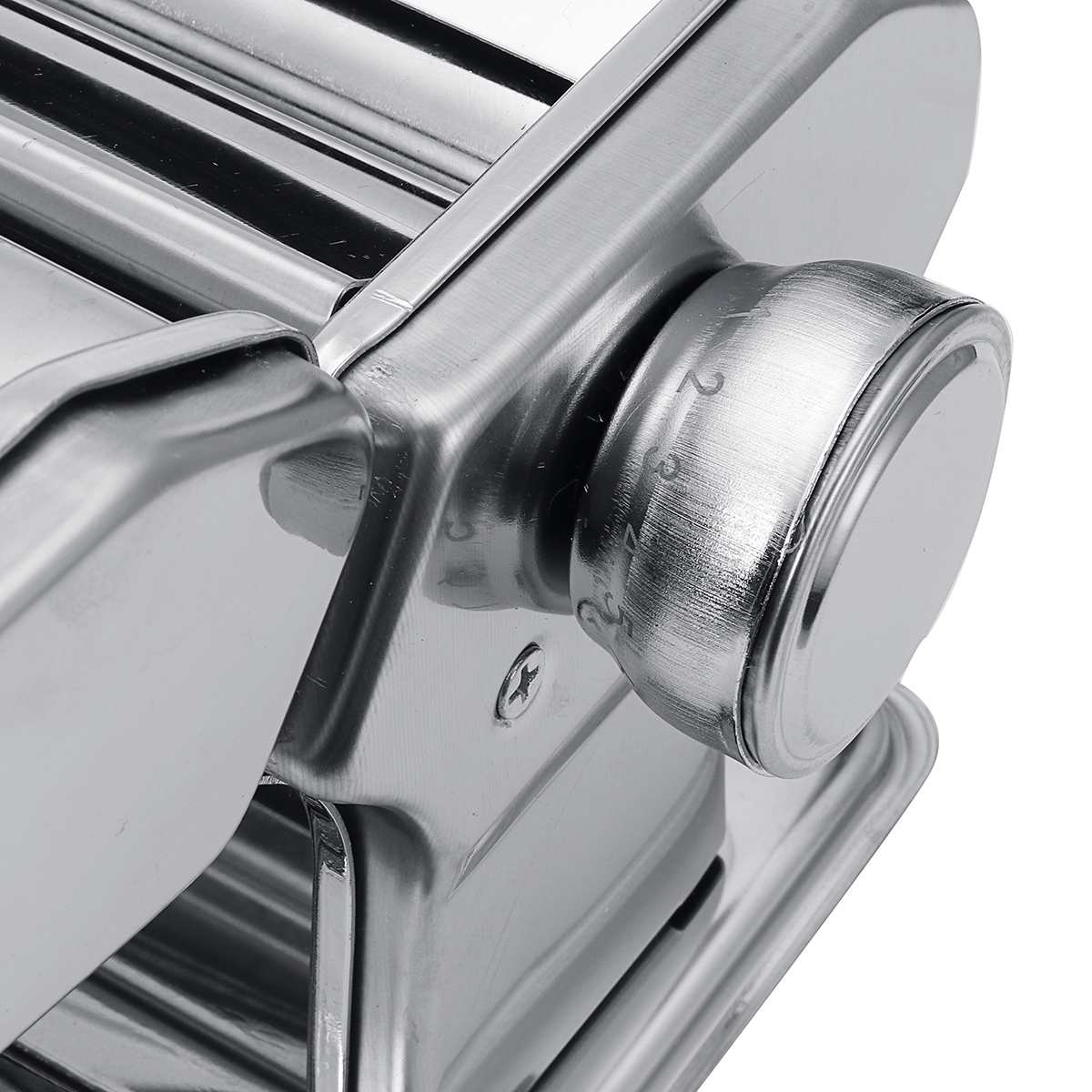 Stainless Steel Noodle-Maker Roller-Machine Fresh Pasta Maker Roller Machine for Spaghetti Noodle Fettuccine Dumpling Maker