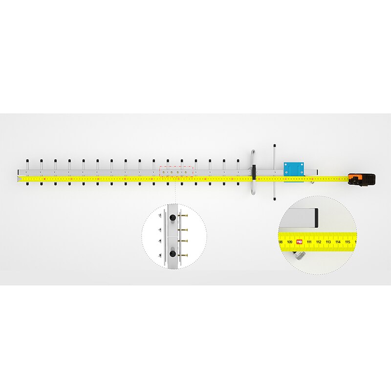 Lintratek GSM 2G 3G 4G Antenna Set 20dBi External Antenna 18-units yagi High Gain Aerial 360 Degree Internal Antenna + 15M cable