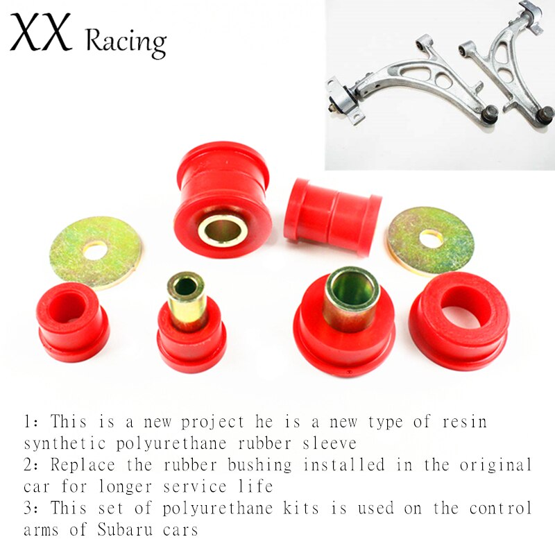 Control Arm Bushing For Subaru Impreza WRX STI Forester Liberty Legacy Polyurethane Suspension Bushing