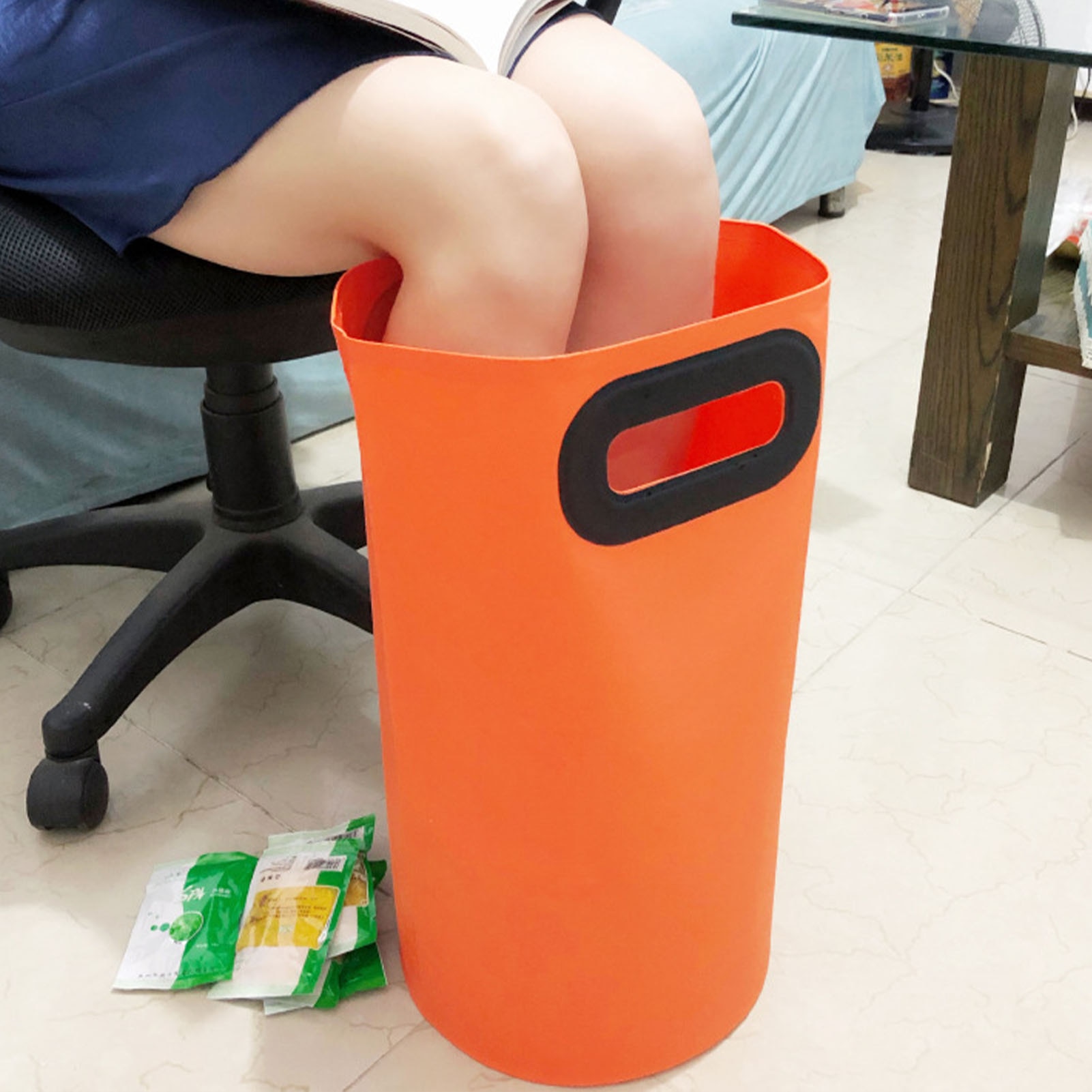 Multifunctional Folding Bucket Foot Bath Bucket Portable Foot Soak Basin Tub For Business Trips Self-driving Trips Picnics