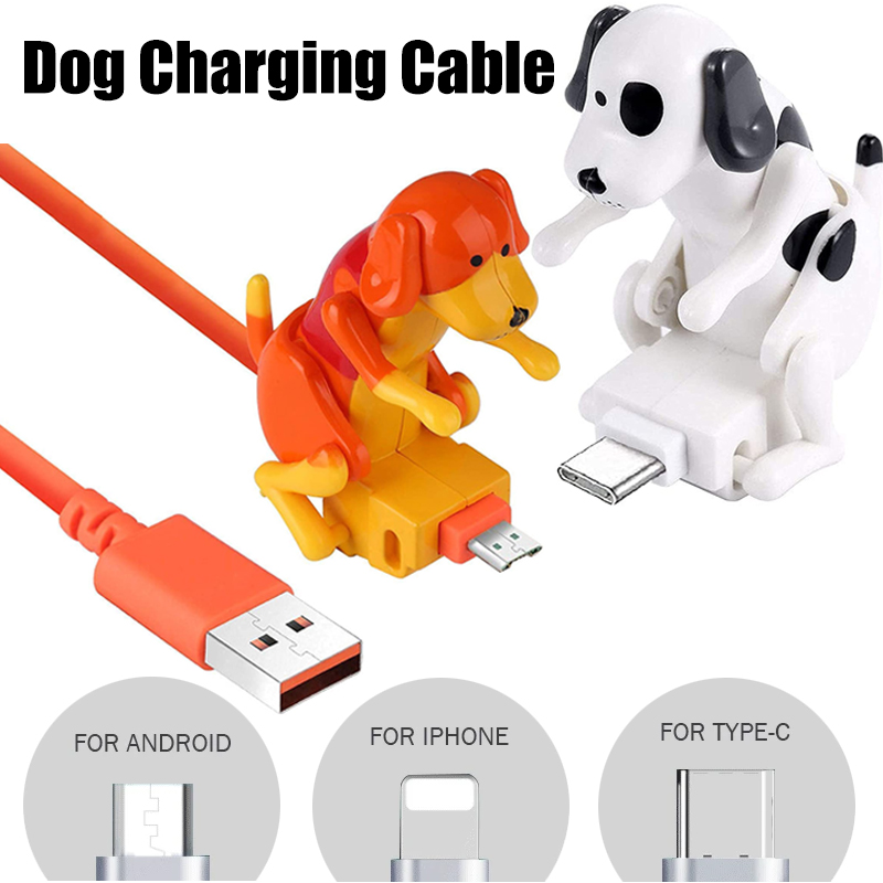 Novelty Dog Fast Charging Cable Line Funny Power Date Great Charger Party Favour