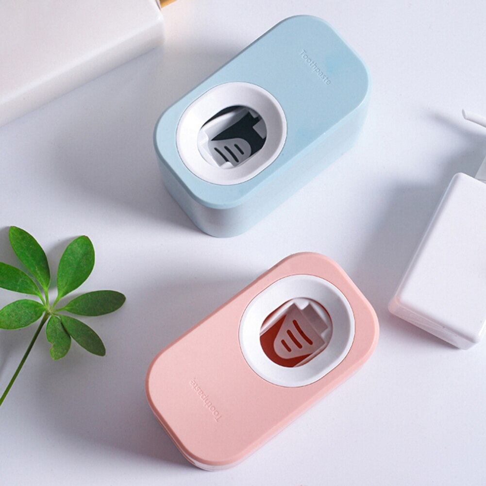 Automatische tandpasta dispenser voor thuisgebruik, extrusiepersen, stofdichte wandstandaard, badkameraccessoires