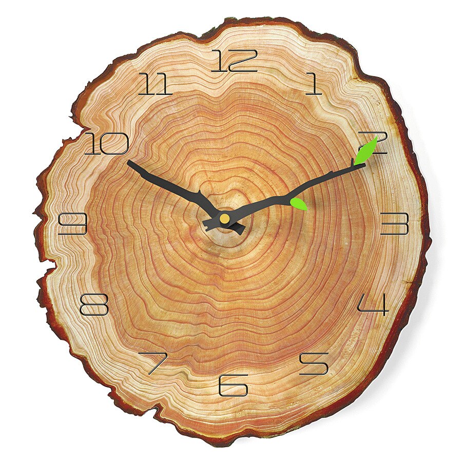 12 zoll Vintage Holz Wanduhr Moderne Vintage Rustikalen Retro Uhr Home Büro Cafe Art Große Wand Uhr 30 cm
