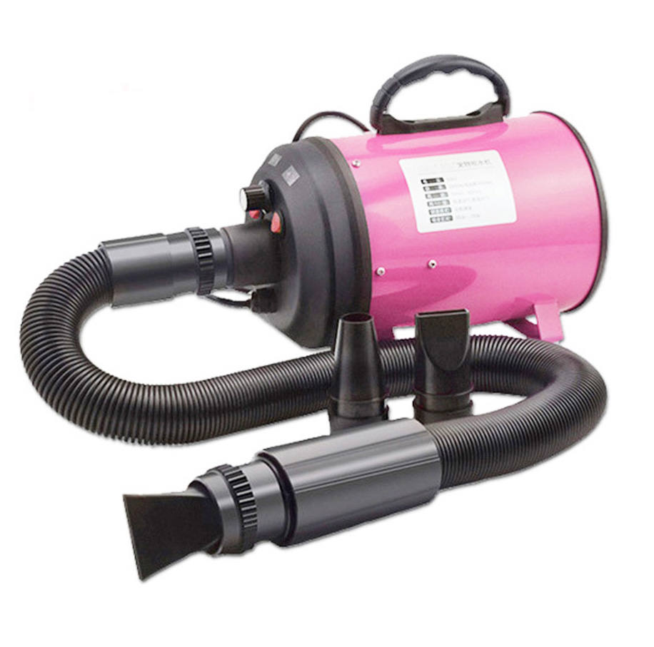 Adjustable Low Noise Pet Hair Dryer Dog Cat Grooming Heater Blower Dryers