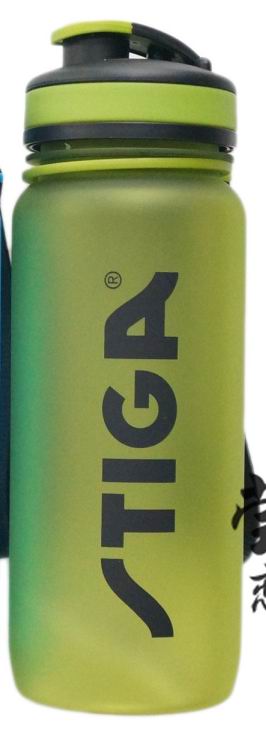 Stiga-botella deportiva original, 650ml, para deportes de interior y exterior, raqueta de tenis de mesa, estilo xuxin: green