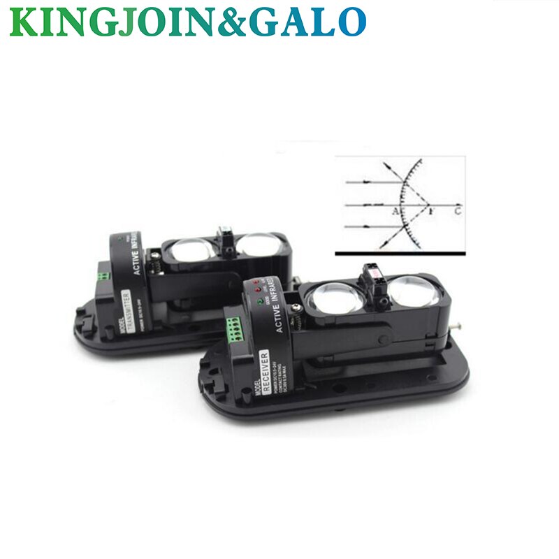 Infrared Detector Intrusion AlarmBurglar Alarm ABT-150 Photoelectric Dual Beam Perimeter Fence Window Outdoor