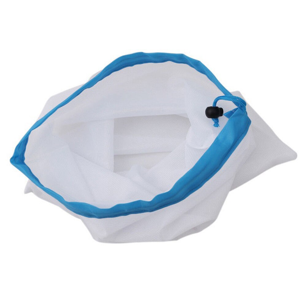 5Pcs Reusable Produce Sacks Bags Grocery Fruit Vegetable Food Mesh Storage Pouch Set