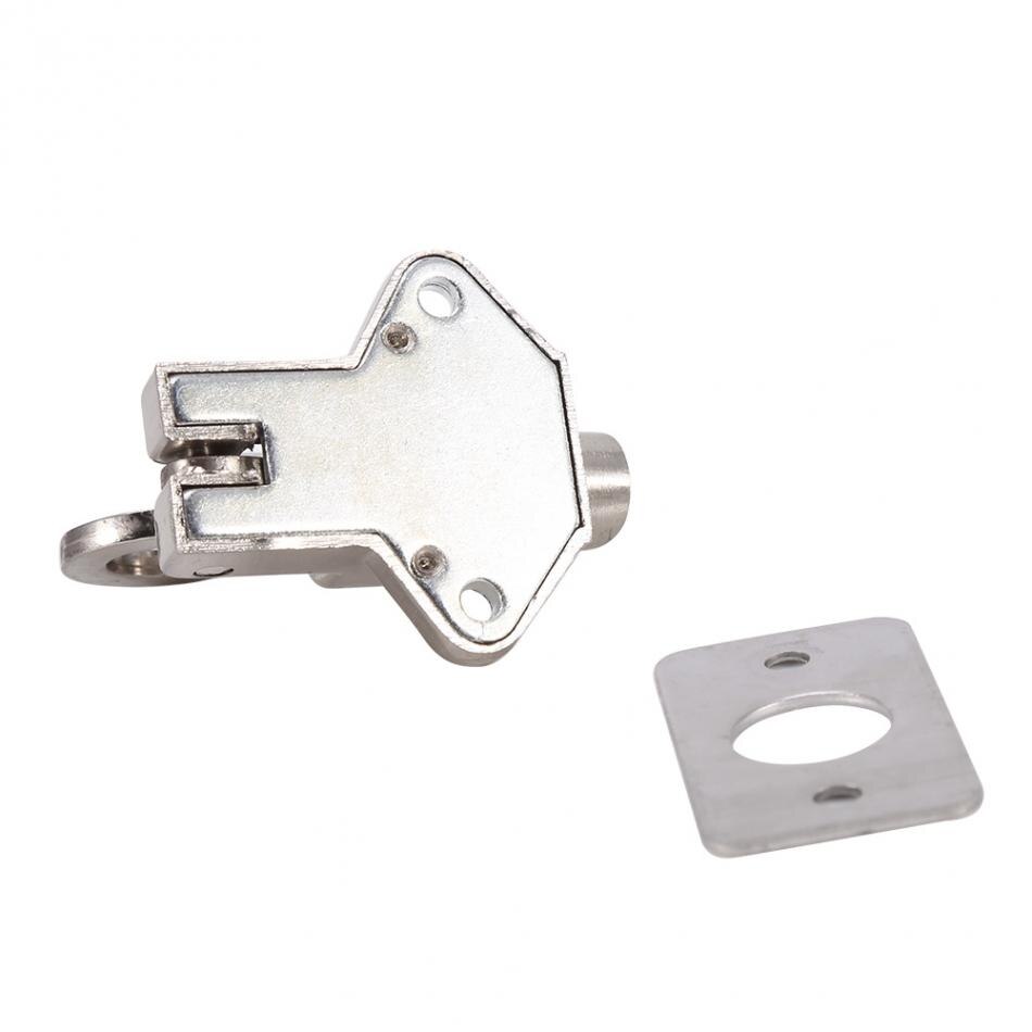 Zinc Alloy Door Bolt Latch Lock Window Gate Security Pull Ring Spring Bounce Door Bolt Safty Gate Latch Lock